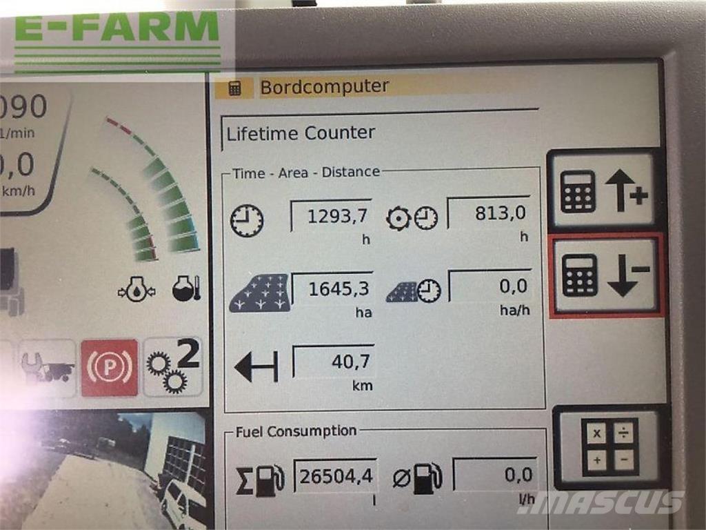 Fendt 6335 c Ražas novākšanas kombaini