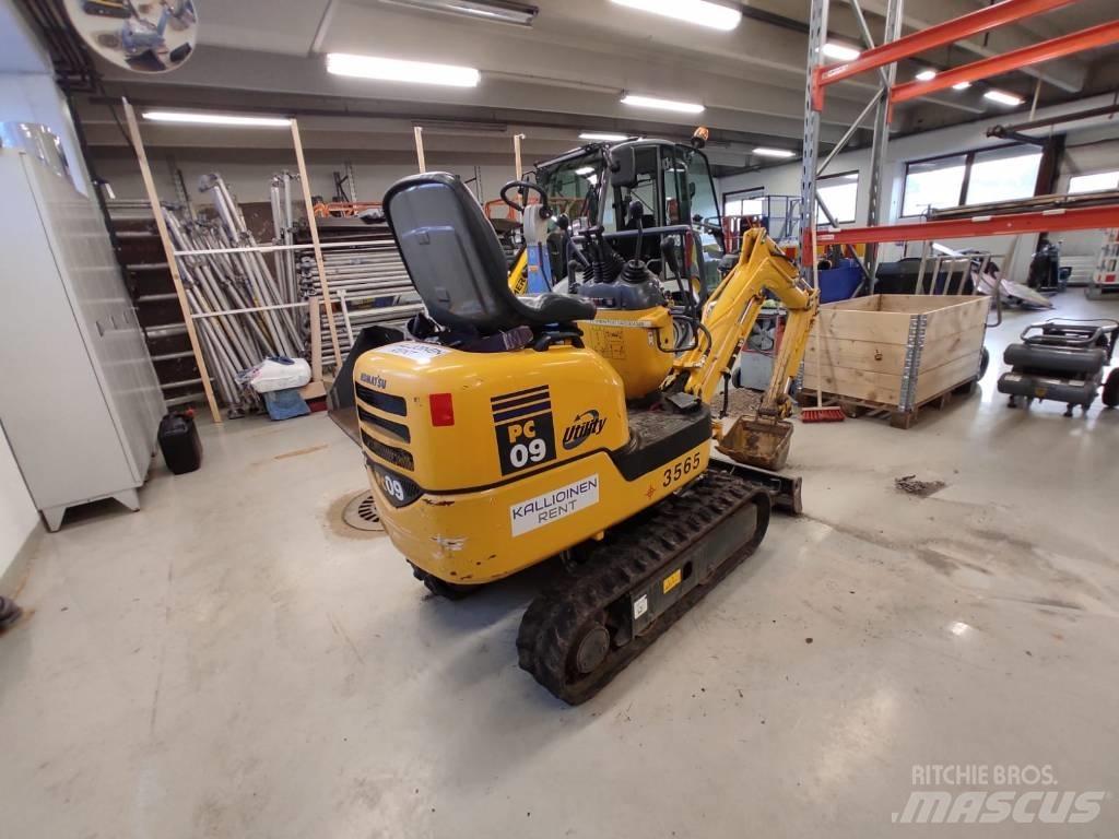 Komatsu PC 09-1 Mini ekskavatori < 7 t