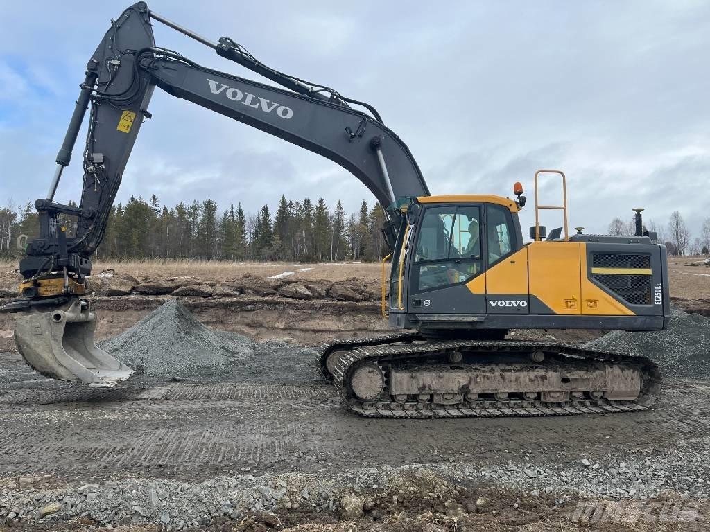 Volvo EC 250 EL Kāpurķēžu ekskavatori