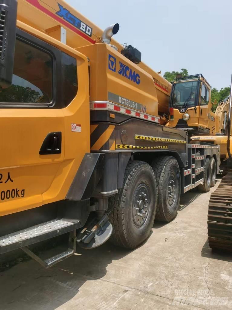 XCMG xct80l5 Visurgājēji celtņi