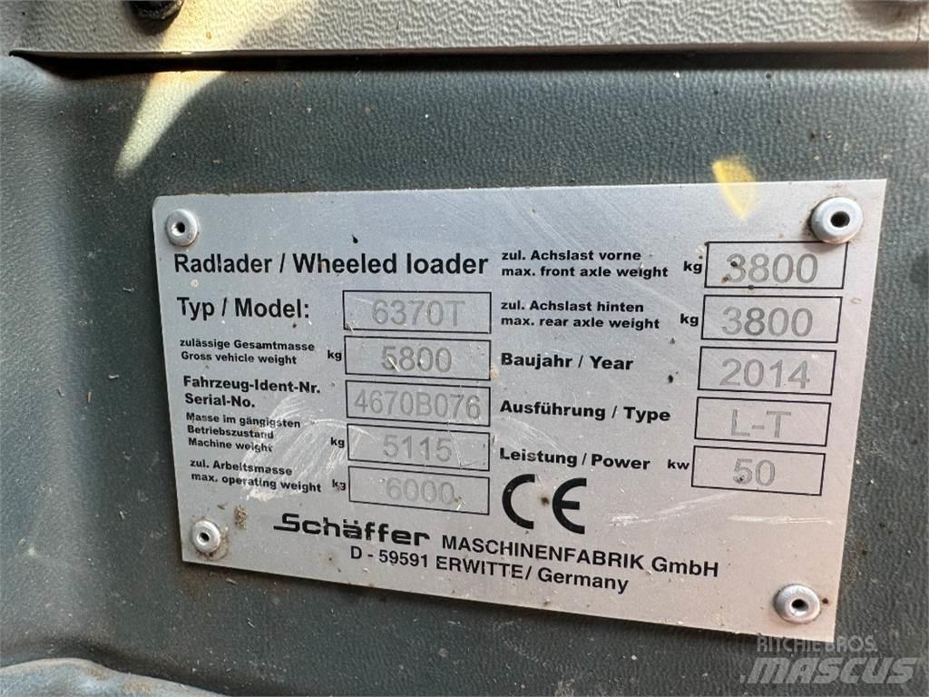 Schäffer 6370 T Lietoti riteņu kompaktiekrāvēji