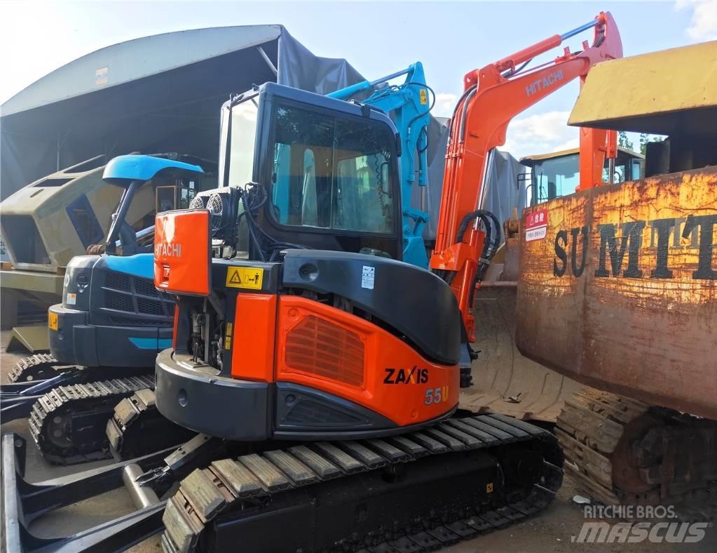 Hitachi ZX55UR Mini ekskavatori < 7 t