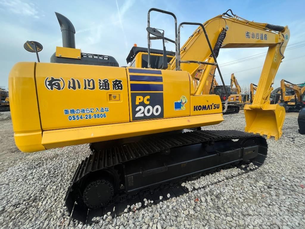 Komatsu PC 200 Kāpurķēžu ekskavatori