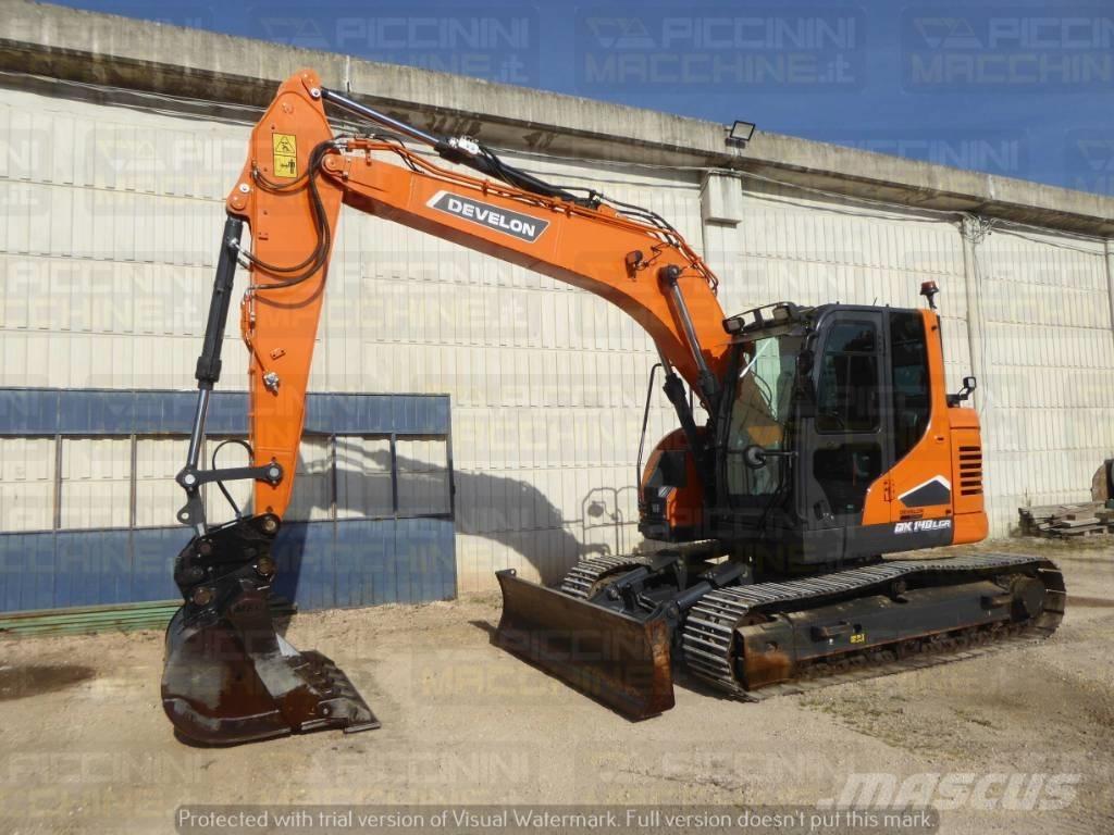 Doosan DX140LCR-7 Kāpurķēžu ekskavatori