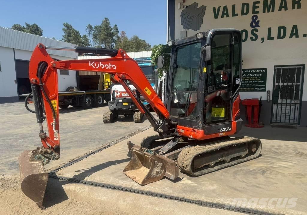 Kubota U 27-4 Mini ekskavatori < 7 t