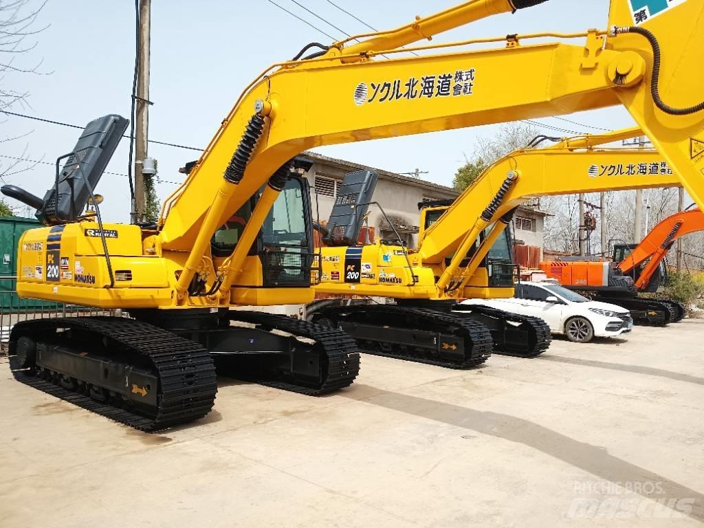 Komatsu PC 200 Kāpurķēžu ekskavatori