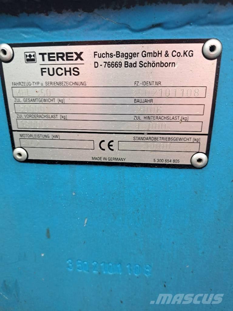 Fuchs MHL 350 Industriālie iekrāvēji