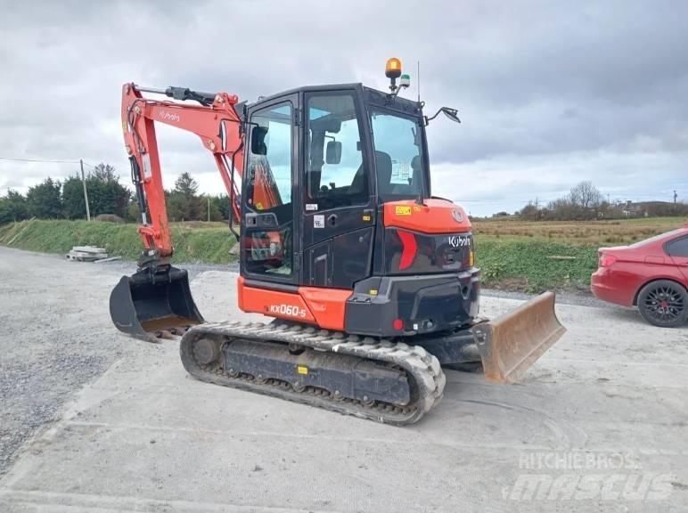 Kubota KX 060-5 Mini ekskavatori < 7 t