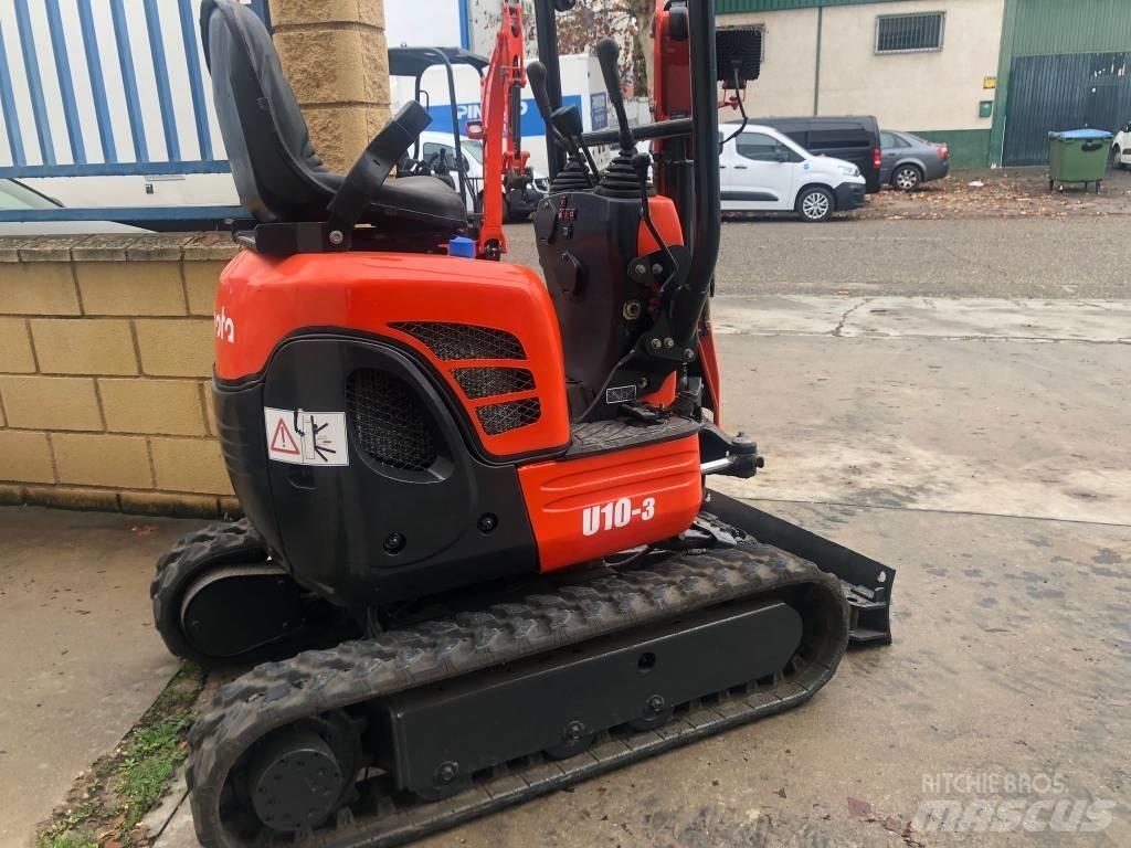 Kubota U 10-3 Mini ekskavatori < 7 t