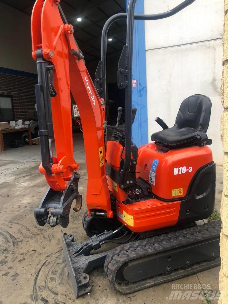 Kubota U 10-3 Mini ekskavatori < 7 t