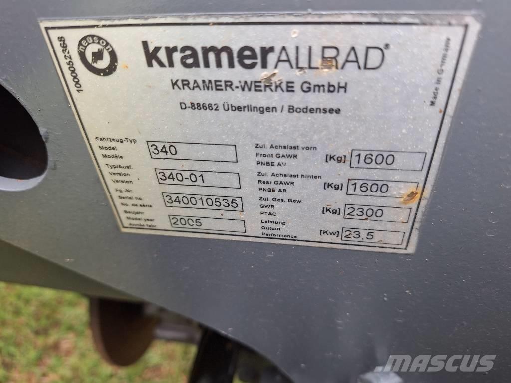 Kramer 180 Multifunkcionālie iekrāvēji
