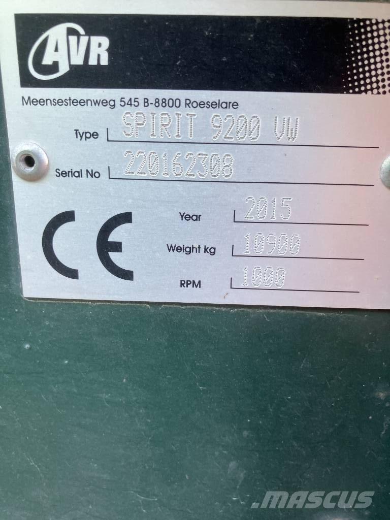 AVR 9200 Kartupeļu novākšanas kombaini