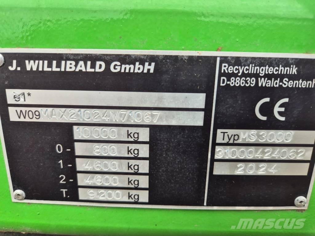 Willibald Minishark Atkritumu smalcinātāji