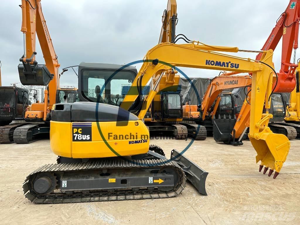 Komatsu PC 78 US Kāpurķēžu ekskavatori