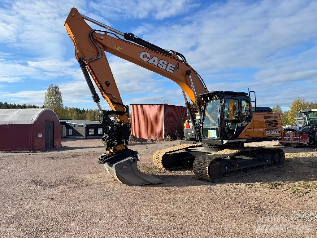 CASE CX250E Kāpurķēžu ekskavatori