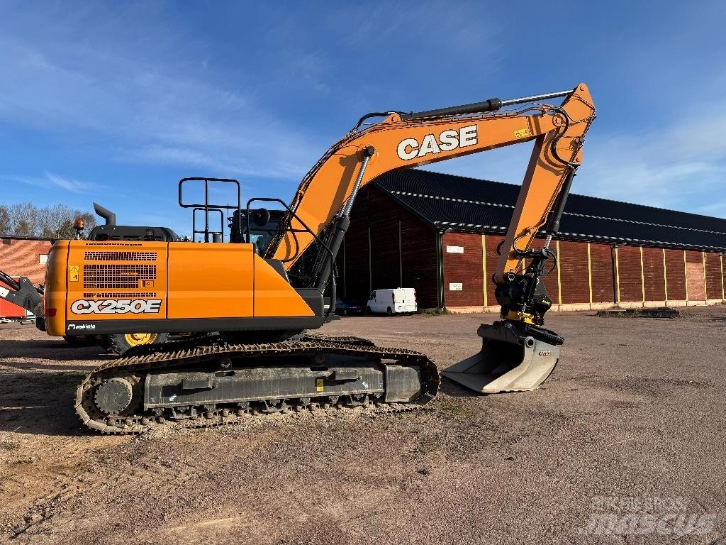 CASE CX250E Kāpurķēžu ekskavatori