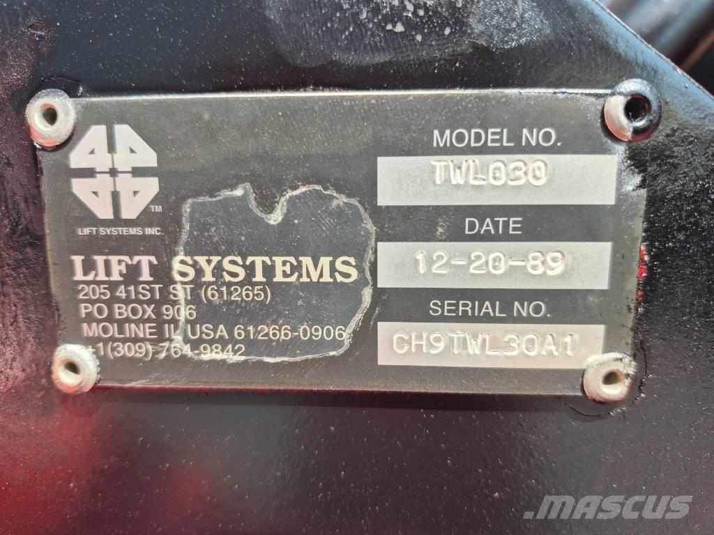  Lift Systems TWL030 Visurgājēji celtņi