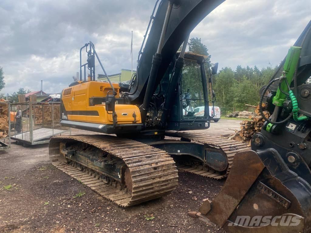 Hyundai HX 220 AL Kāpurķēžu ekskavatori