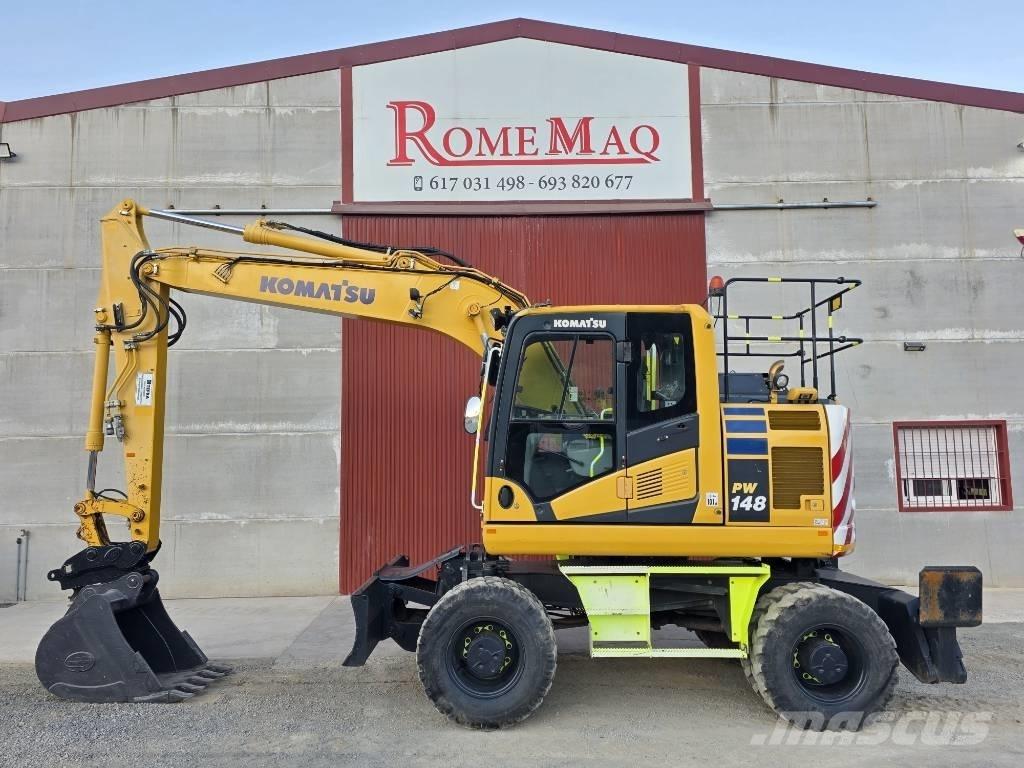 Komatsu PW 148-11 Kāpurķēžu buldozeri