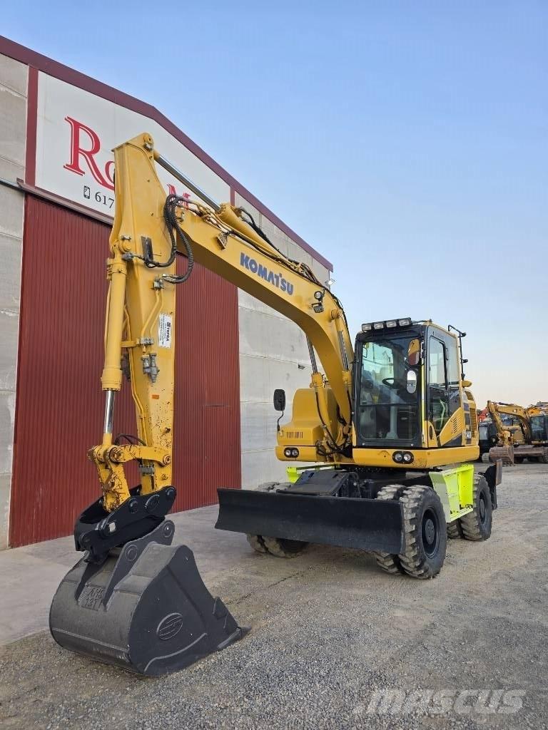 Komatsu PW 148-11 Kāpurķēžu buldozeri