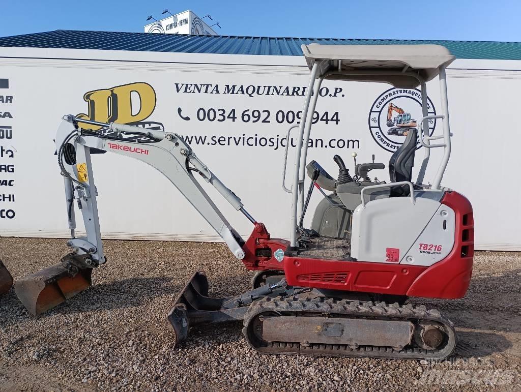 Takeuchi TB 216 Mini ekskavatori < 7 t