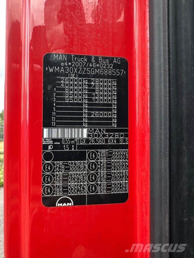 MAN TGX 26.560 6x4 Vilcēji