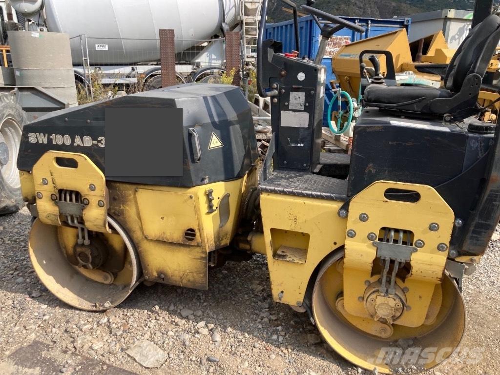 Bomag BW 100 AD-3 Divvalču grunts veltņi