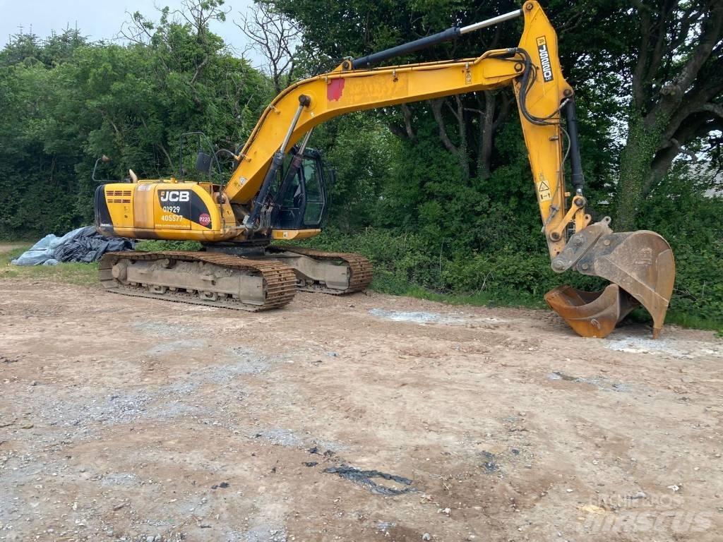 JCB JS 220 LC Kāpurķēžu ekskavatori