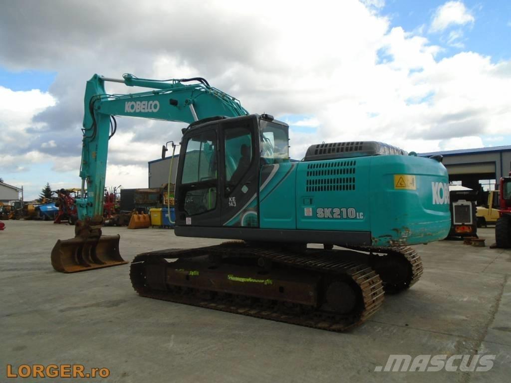 Kobelco SK 210 LC-10 Kāpurķēžu ekskavatori