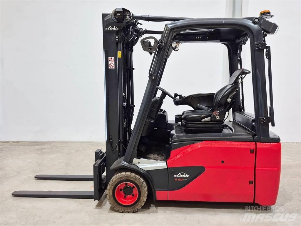 Linde E20L 02 386 Elektriskie iekrāvēji