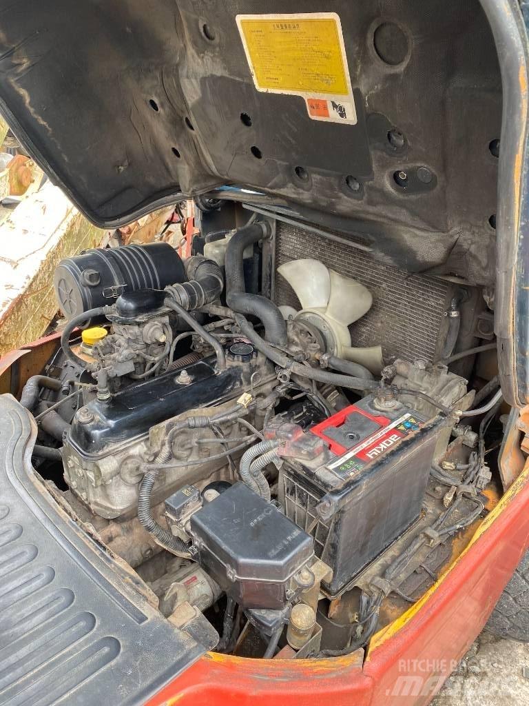 Toyota 42-7 FG 25 LPG tehnika