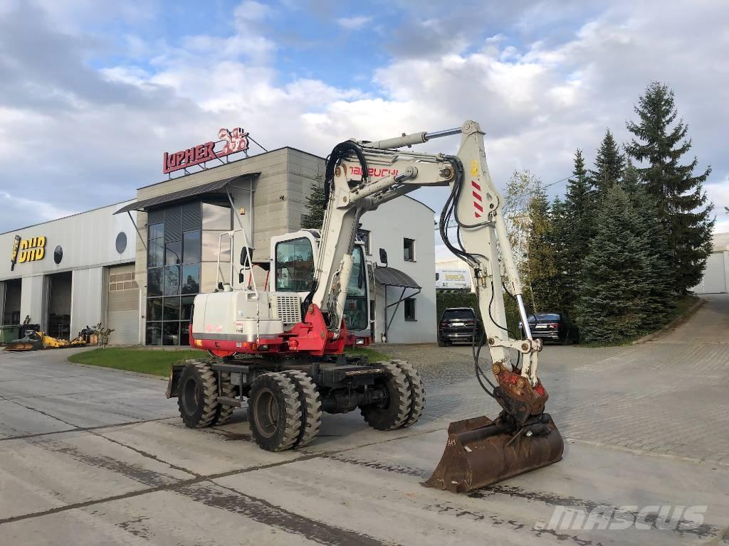 Takeuchi TB175W Ekskavatori uz riteņiem