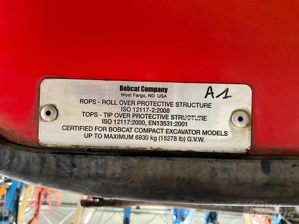 Bobcat E 35 / E 50 Kabīnes un interjers