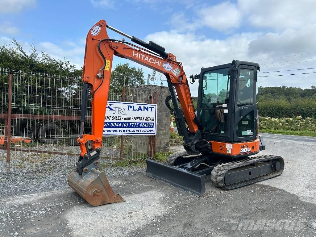 Hitachi ZX 38 U-6 Mini ekskavatori < 7 t