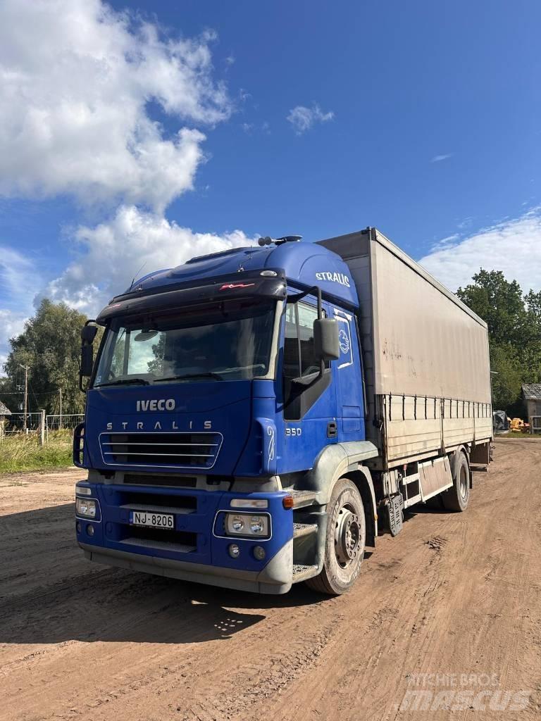Iveco Stralis AT 190 Smagās mašīnas ar celtni