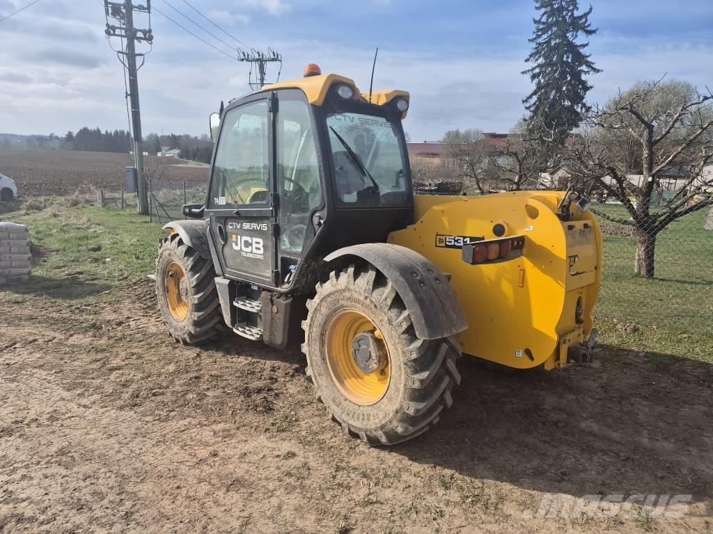 JCB 531-70 Agri Lauksaimniecības pacēlāji