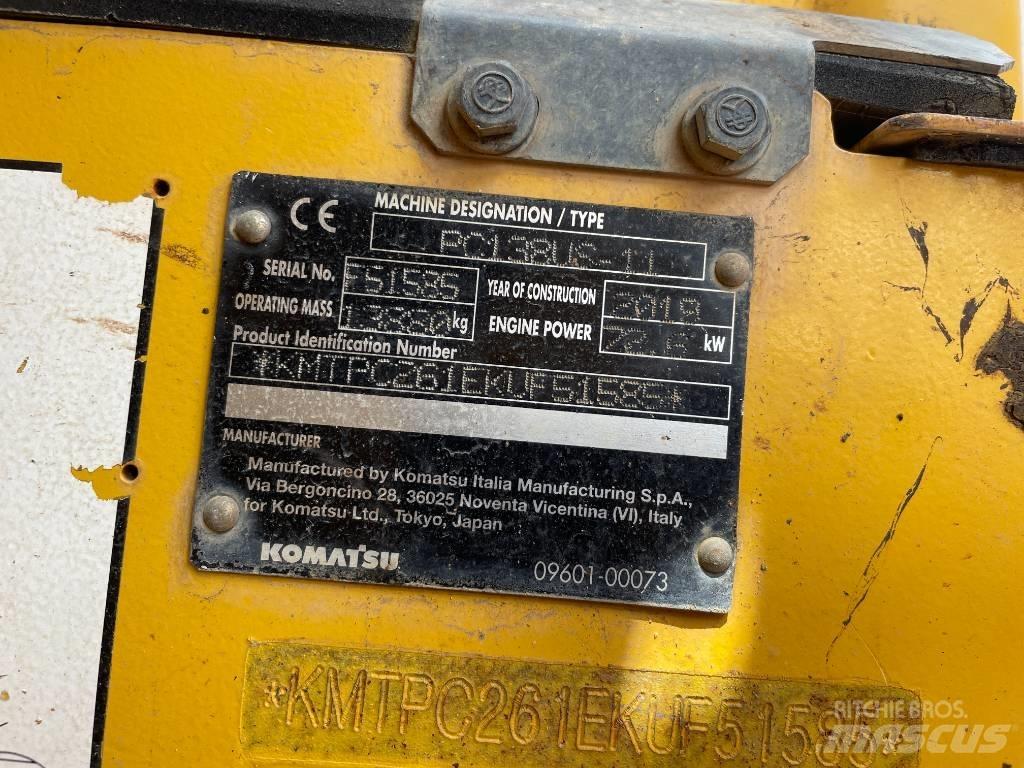 Komatsu PC 138 US-11 Kāpurķēžu ekskavatori