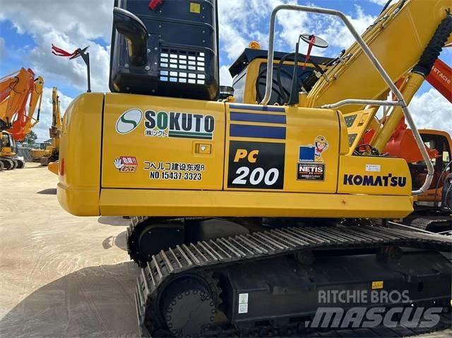 Komatsu PC 200-8 Kāpurķēžu ekskavatori
