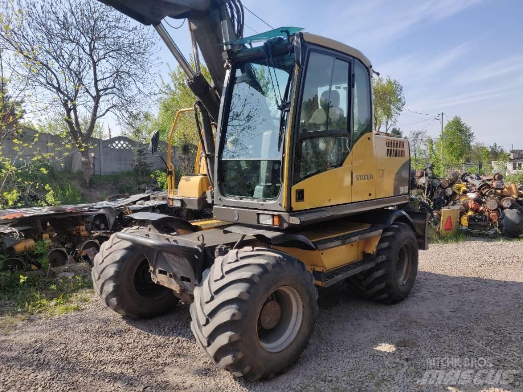 Volvo EW 140 C Ekskavatori uz riteņiem