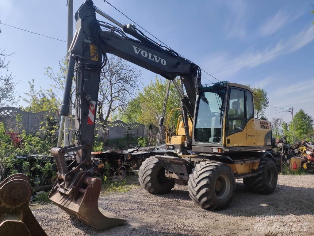 Volvo EW 140 C Ekskavatori uz riteņiem
