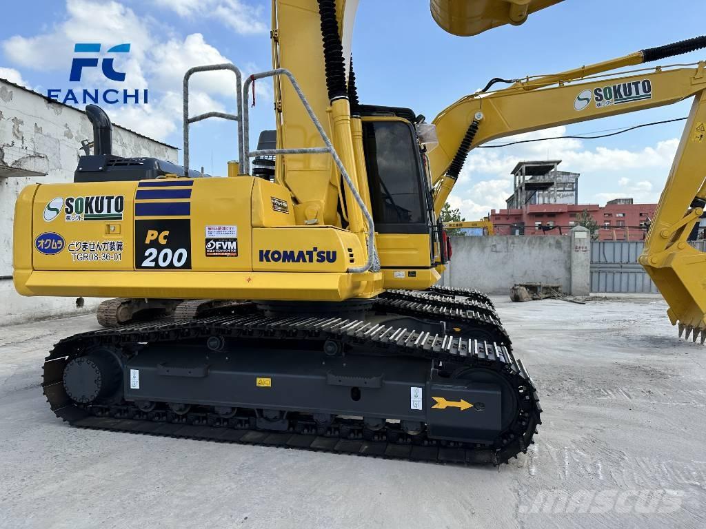 Komatsu PC 200-8 Kāpurķēžu ekskavatori