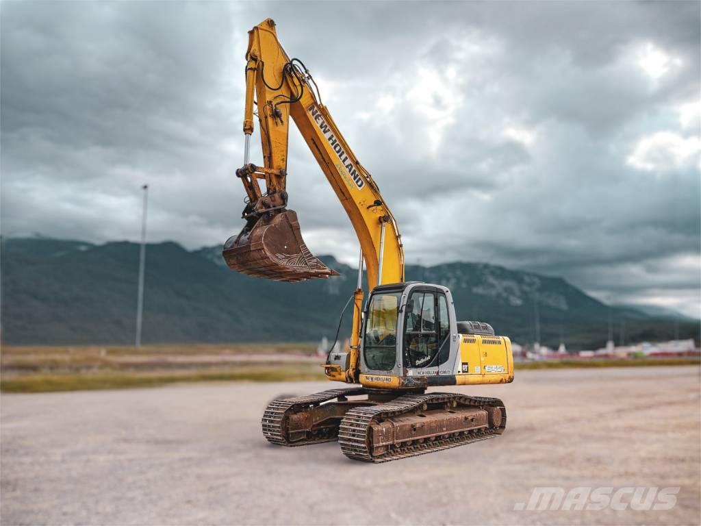 New Holland E 245 B Kāpurķēžu ekskavatori