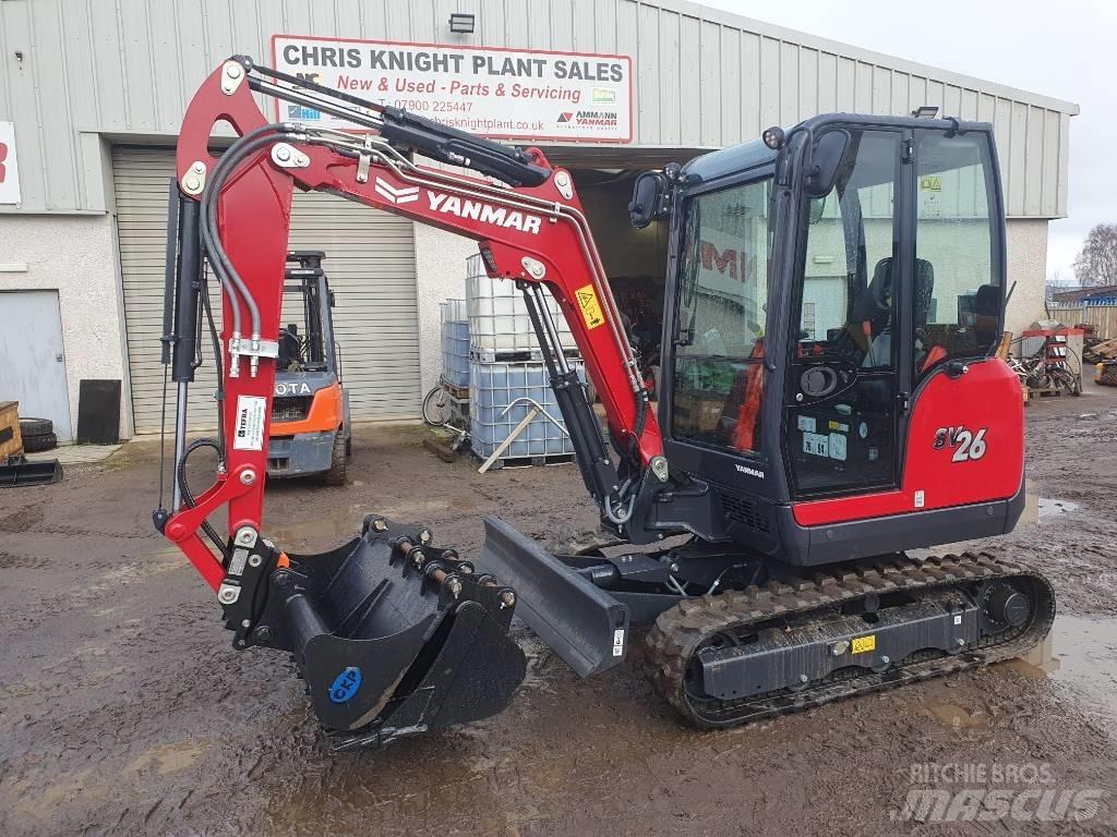 Yanmar SV26 Mini ekskavatori < 7 t