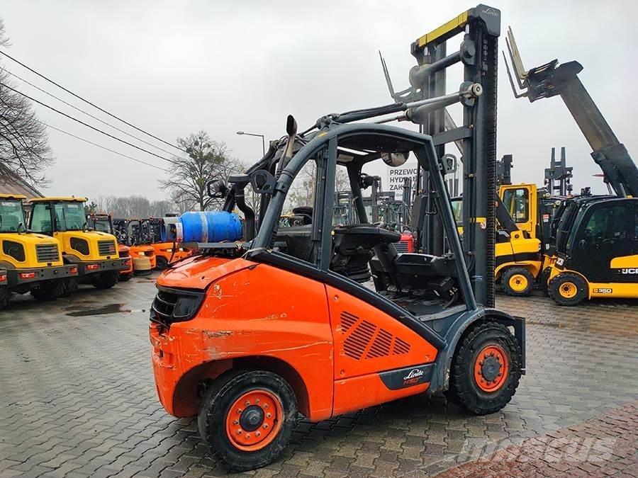 Linde H50T-02 LPG tehnika