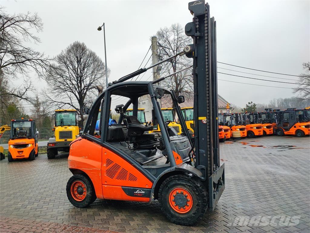 Linde H50T-02 LPG tehnika