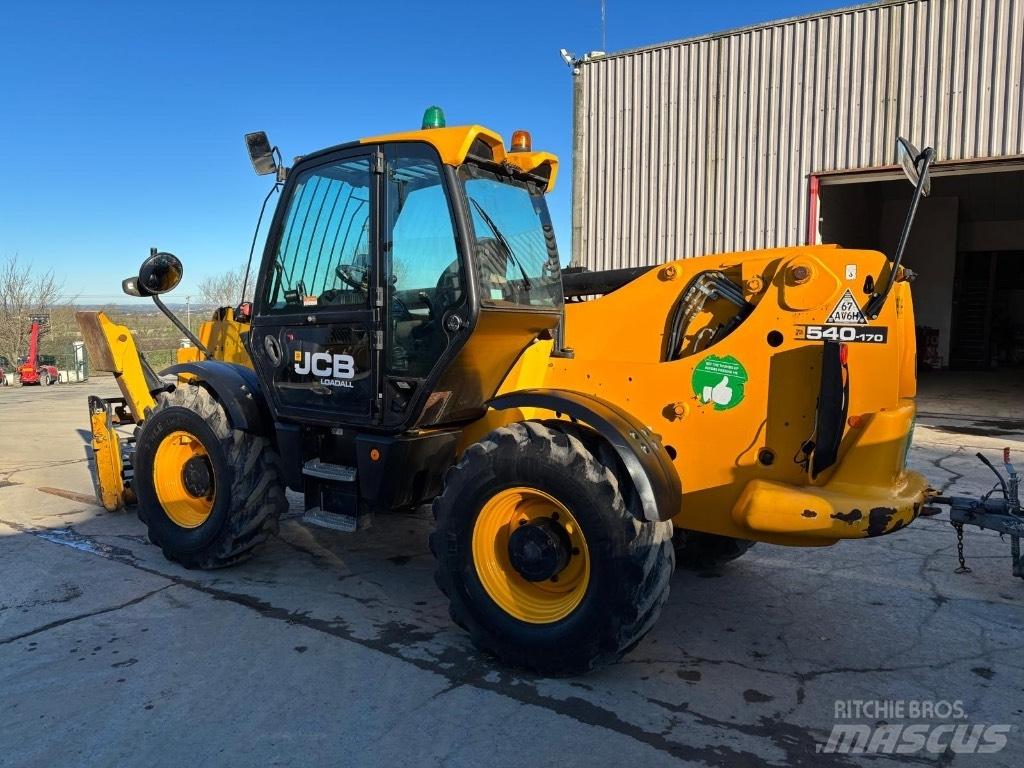 JCB 540-170 Teleskopiskie manipulatori