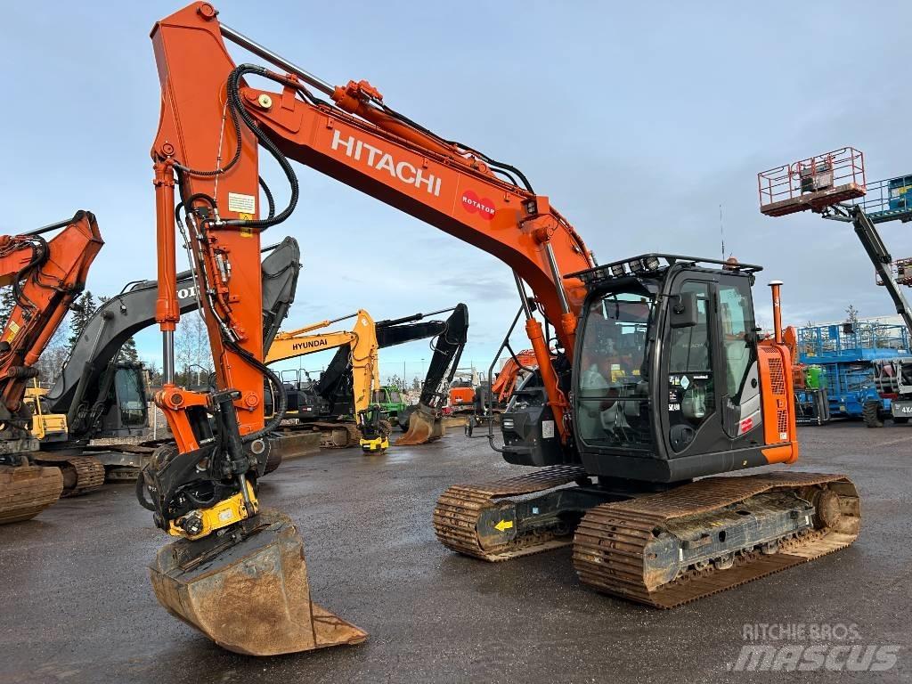 Hitachi ZX 135 US-6 Kāpurķēžu ekskavatori