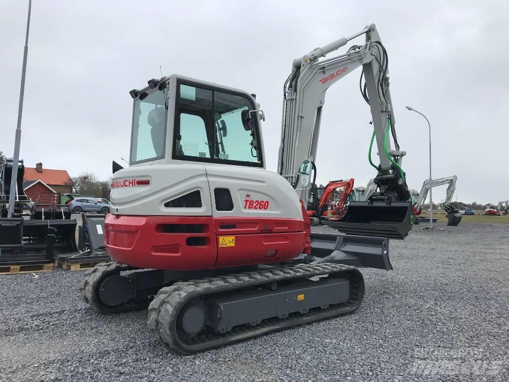 Takeuchi TB260 Mini ekskavatori < 7 t