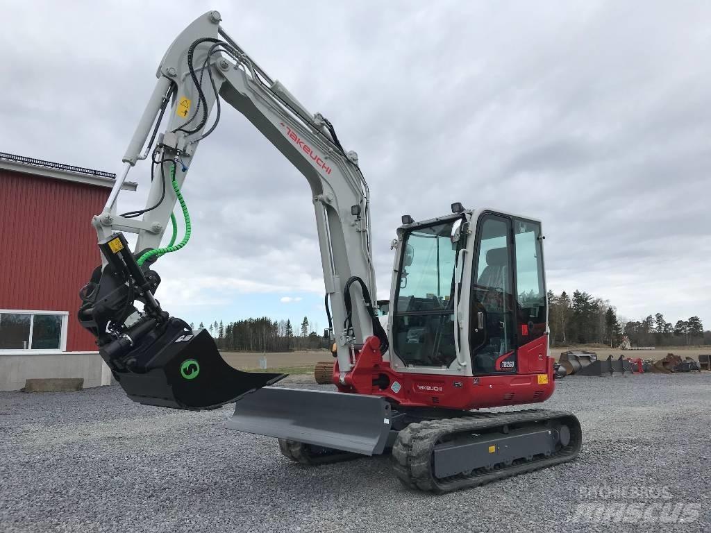 Takeuchi TB260 Mini ekskavatori < 7 t