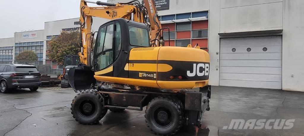 JCB JS 145 W Ekskavatori uz riteņiem